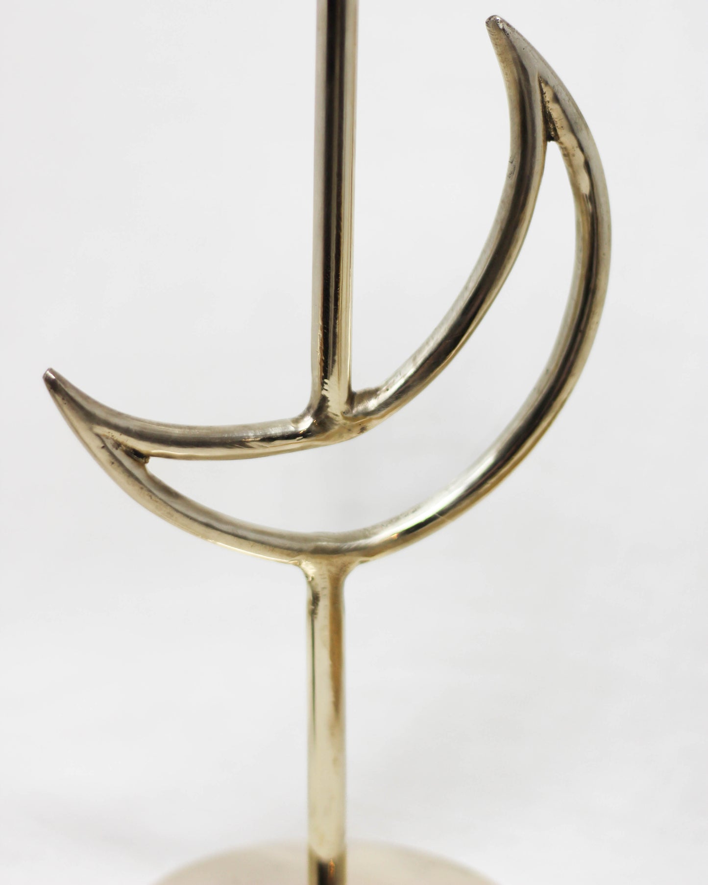 Crescent Moon Taper Holder + 2 Tapers Pairs incl.