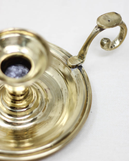 Vintage Chamberstick + 2 Taper Pairs incl.