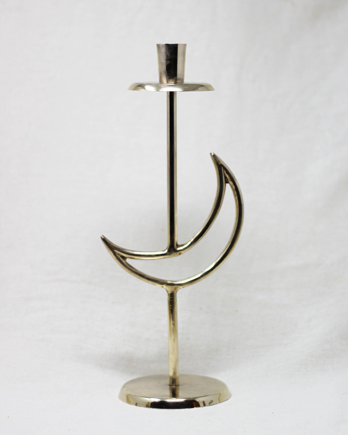 Crescent Moon Taper Holder + 2 Tapers Pairs incl.