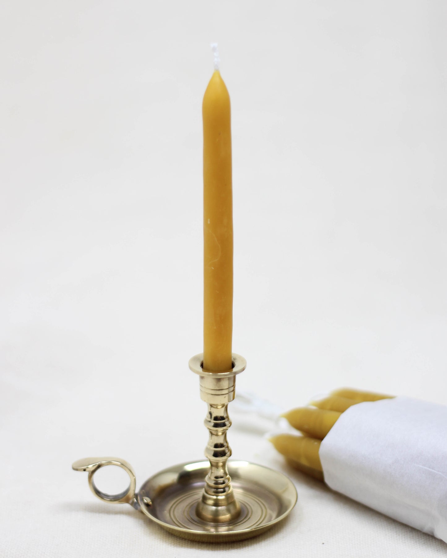 Mini Chamberstick - Pack of 10 Ritual flames incl.